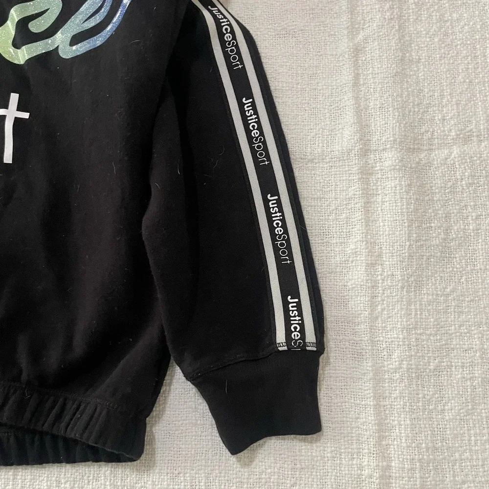 Justice Girls Youth size 16/18‎ XL hoodie by Justice Sweatshirt Neon School